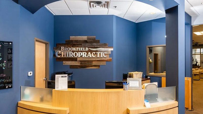 The front desk at Brookfield Chiropractic
